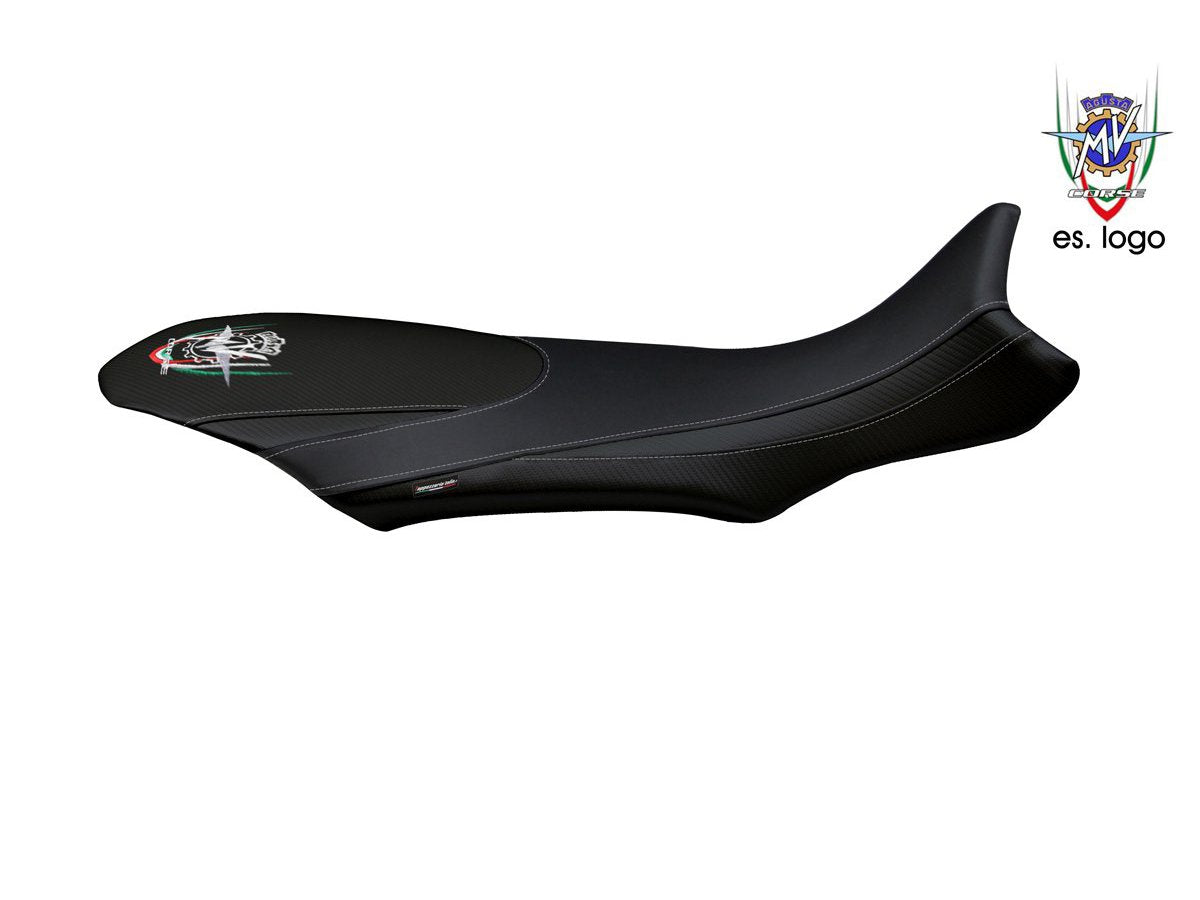 TAPPEZZERIA ITALIA MV Agusta Rivale 800 CC Seat Cover "Sorrento Total Black"