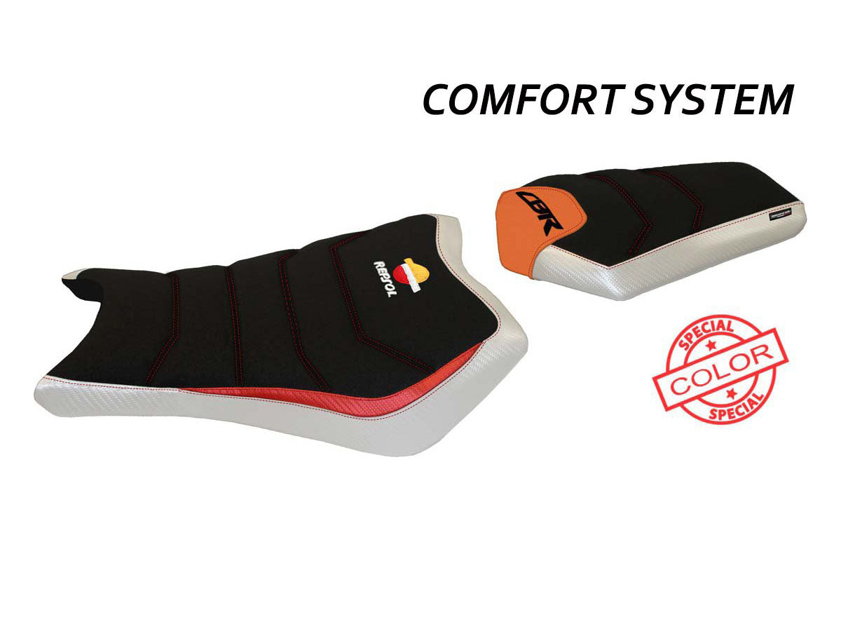 TAPPEZZERIA ITALIA Honda CBR1000RR (08/11) Comfort Seat Cover "Bury Special Color Repsol"