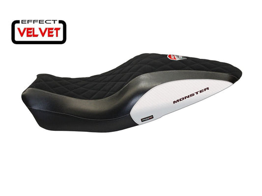 TAPPEZZERIA ITALIA Ducati Monster 821 / 1200 (14/16) Seat Cover "Andorra Velvet"