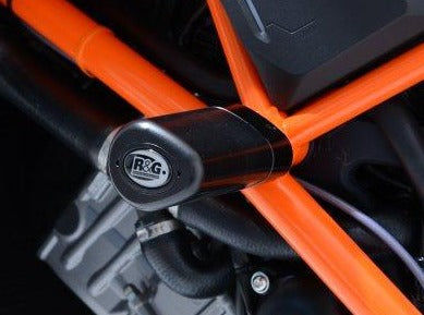 CP0361 - R&G RACING KTM 1290 Super Duke R (14/19) Frame Crash Protection Sliders "Aero" – Accessories in the 2WheelsHero Motorcycle Aftermarket Accessories and Parts Online Shop