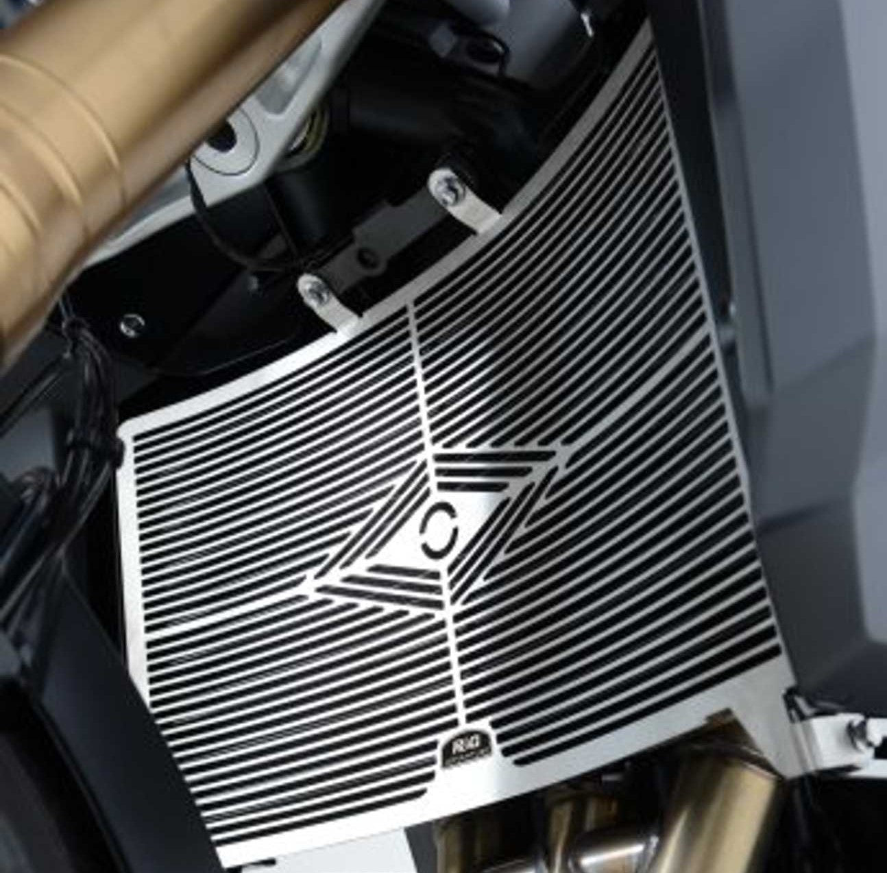 SRG0001 - R&G RACING Triumph Tiger Explorer 1200 (12/16) Radiator Guard (steel) – Accessories in the 2WheelsHero Motorcycle Aftermarket Accessories and Parts Online Shop