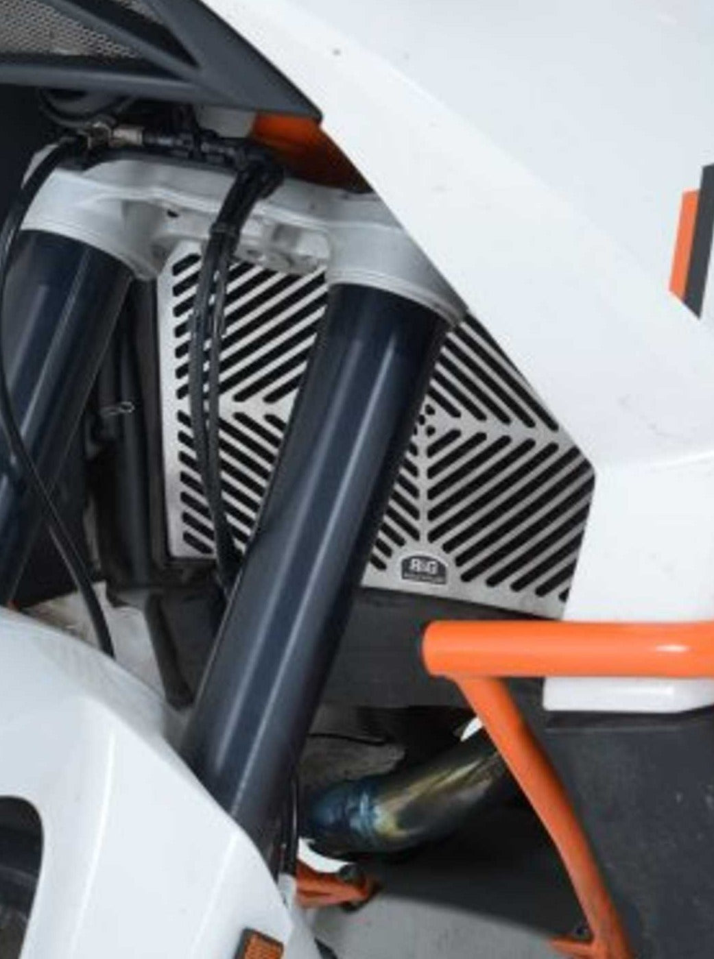 SRG0011 - R&G RACING KTM 990 Adventure Radiator Guard (steel) – Accessories in the 2WheelsHero Motorcycle Aftermarket Accessories and Parts Online Shop