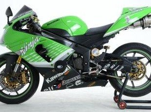 R&G RACING Kawasaki Ninja ZX-6R (05/06) Engine Covers Protection Kit (2 pcs)