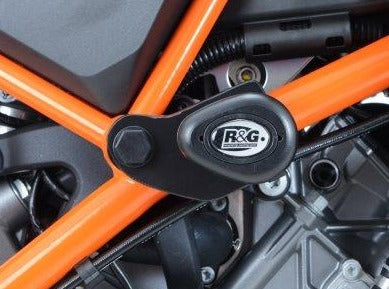 CP0367 - R&G RACING KTM 1290 Super Duke R (14/19) Frame Crash Protection Sliders "Aero" – Accessories in the 2WheelsHero Motorcycle Aftermarket Accessories and Parts Online Shop