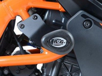 CP0377 - R&G RACING KTM 125 / 200 / 390 RC (14/21) Frame Crash Protection Sliders "Aero" – Accessories in the 2WheelsHero Motorcycle Aftermarket Accessories and Parts Online Shop