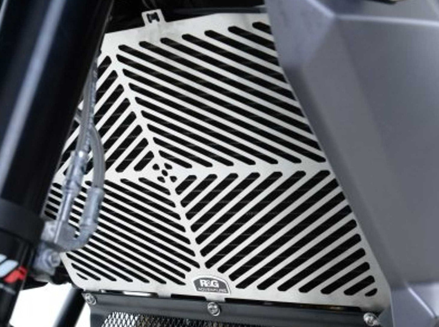 SRG0035 - R&G RACING Triumph Tiger 800 XCX  / XRX / XCA Radiator Guard (steel)