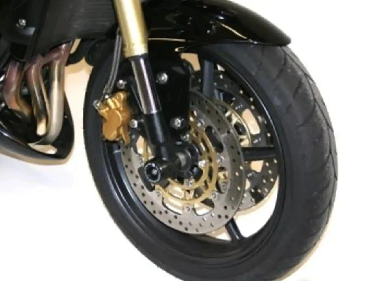 FP0047 - R&G RACING Triumph Street Triple 675 / R / Daytona Front Wheel Sliders – Accessories in the 2WheelsHero Motorcycle Aftermarket Accessories and Parts Online Shop