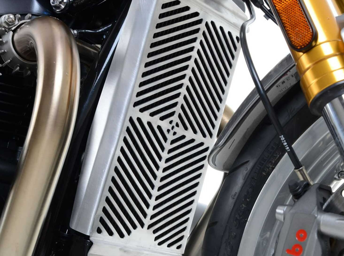 SRG0047 - R&G RACING Triumph Radiator Guard (steel) – Accessories in the 2WheelsHero Motorcycle Aftermarket Accessories and Parts Online Shop