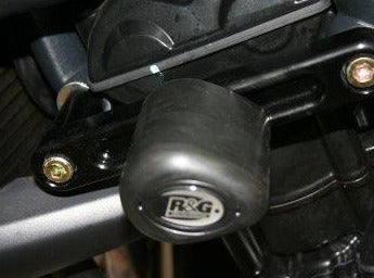 CP0217 - R&G RACING Triumph Street Triple / R (08/12) Frame Crash Protection Sliders "Aero" – Accessories in the 2WheelsHero Motorcycle Aftermarket Accessories and Parts Online Shop