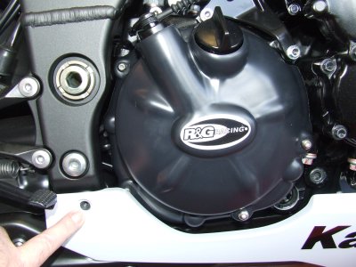 R&G RACING Kawasaki Ninja ZX-10R (08/10) Clutch Cover Protection (right side)