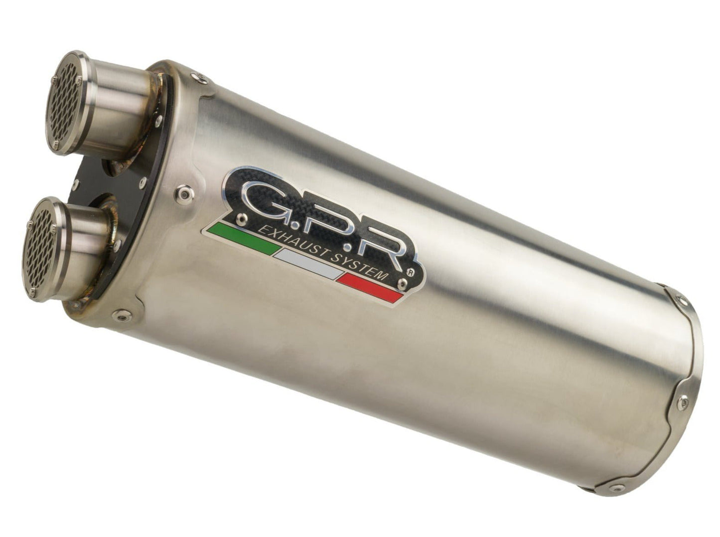 GPR Yamaha Ténéré 700 Slip-on Exhaust "Dual Inox" (EU homologated)