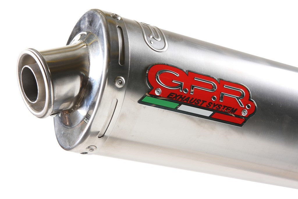 GPR Kawasaki ZX-12R Slip-on Exhaust "Inox Tondo" (EU homologated)