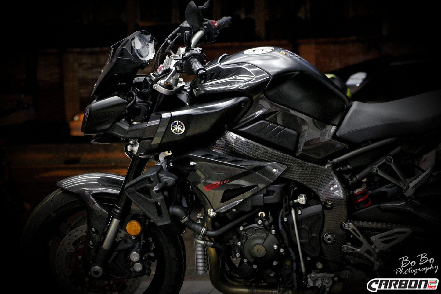 CARBON2RACE Yamaha MT-10 Carbon Frame Covers