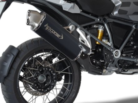 HP CORSE BMW R1200GS / Adventure (13/18) Slip-on Exhaust "4-Track R Black" (EU homologated) – Accessories in MotoDeal – Motorcycle Accessories and Parts Online Shop