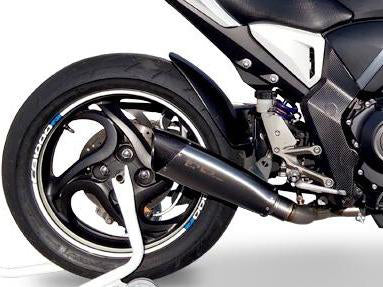 HP CORSE Honda CB1000R Slip-on Exhaust "Evoxtreme Satin Single" (low position) – Accessories in MotoDeal – Motorcycle Accessories and Parts Online Shop