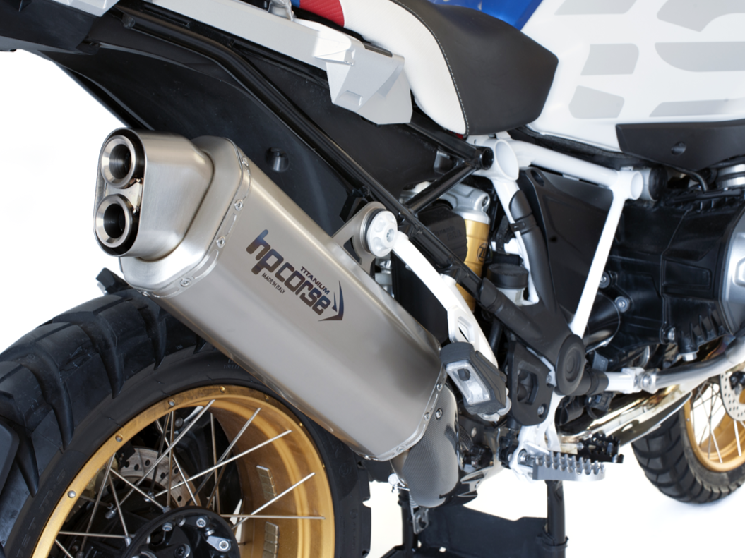 HP CORSE BMW R1250GS Slip-on Exhaust "4-Track R Titanium" (EU homologated) – Accessories in MotoDeal – Motorcycle Accessories and Parts Online Shop