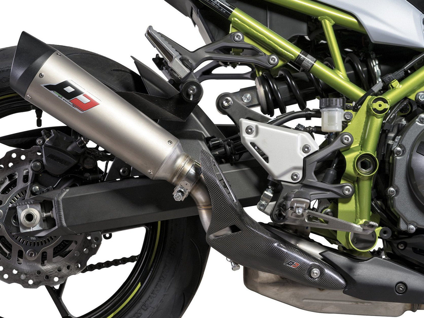 QD EXHAUST Kawasaki Z900 Slip-on Exhaust "Tri-Cone" (EU homologated) – Accessories in MotoDeal – Motorcycle Accessories and Parts Online Shop