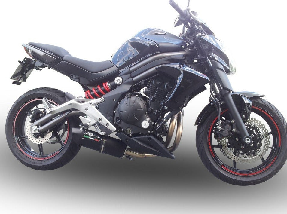 GPR Kawasaki Z750/R (07/14) Slip-on Exhaust "Furore Nero" (EU homologated)