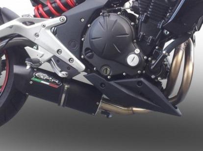 GPR Kawasaki ER-6 (05/11) Slip-on Exhaust "Furore Nero" (EU homologated)