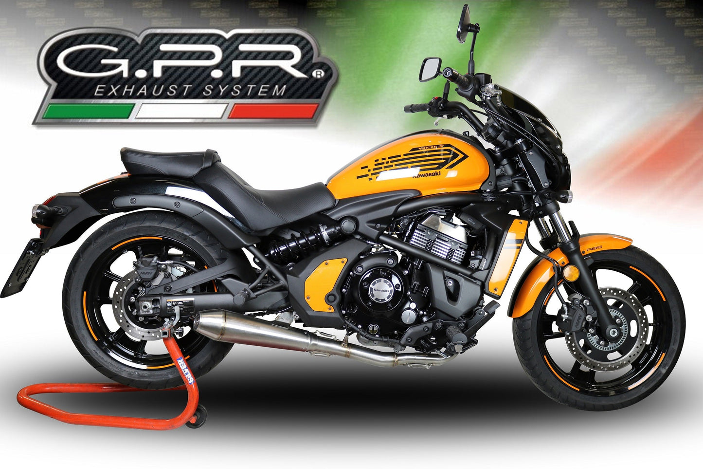 GPR Kawasaki EN650 Vulcan Full Exhaust System "Ultracone" (EU homologated)