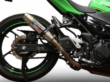 GPR Kawasaki Z400 Full Exhaust System "Deeptone Inox"