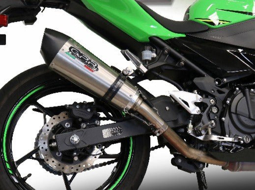 GPR Kawasaki Z400 Full Exhaust System "GP Evo 4 Titanium"