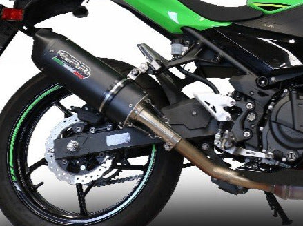 GPR Kawasaki Z400 Slip-on Exhaust "Furore Evo 4 Nero" (EU homologated)