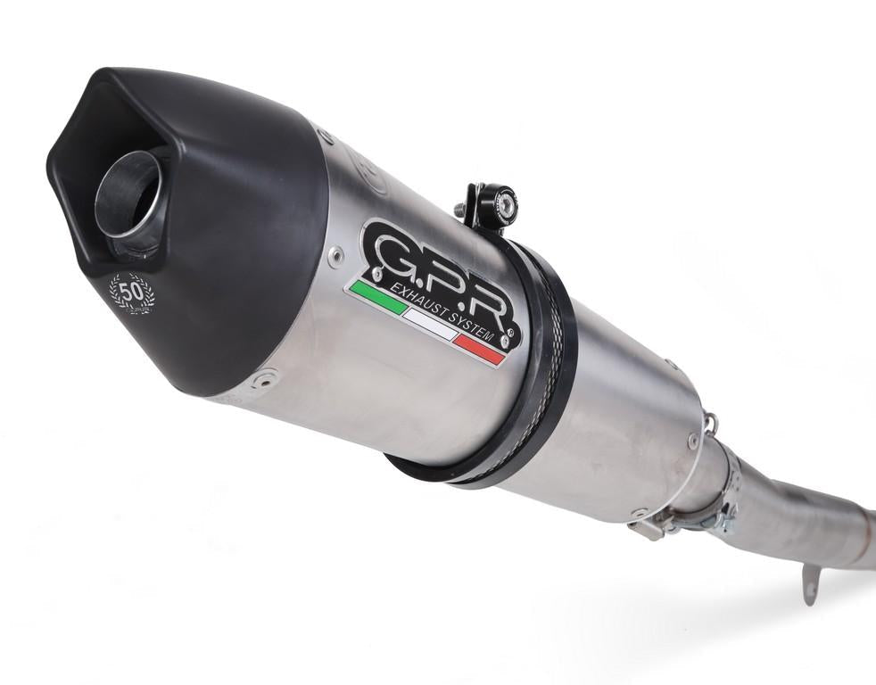 GPR Ducati Multistrada 1100 Dual Slip-on Exhaust "GPE Anniversary Titanium" (EU homologated)