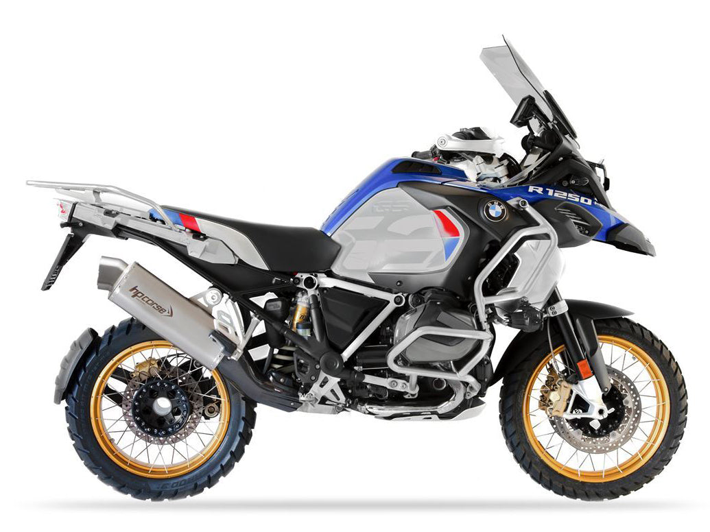 HP CORSE BMW R1250GS Slip-on Exhaust "4-Track R Satin" (EU homologated) – Accessories in MotoDeal – Motorcycle Accessories and Parts Online Shop