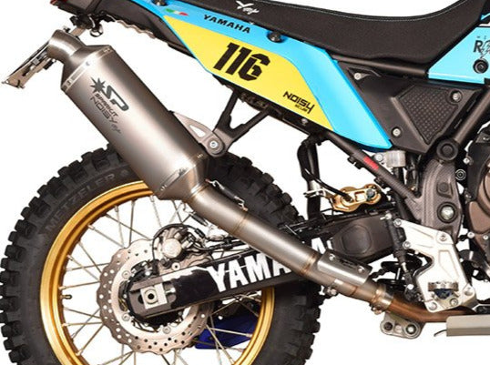 SPARK GYA1602 Yamaha Ténéré 700 Slip-on Exhaust "Dakar" (EU homologated; high)