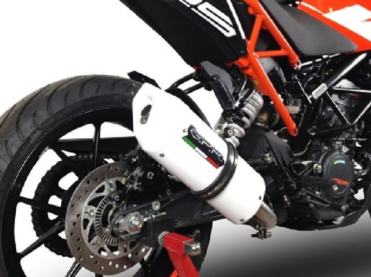 GPR KTM 125 Duke (2017 – ) Slip-on Exhaust "Albus Evo 4" (EU homologated)