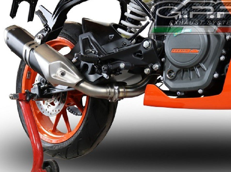 GPR KTM 125 RC (2017 – ) Front Manifold/Decat Pipe (racing)