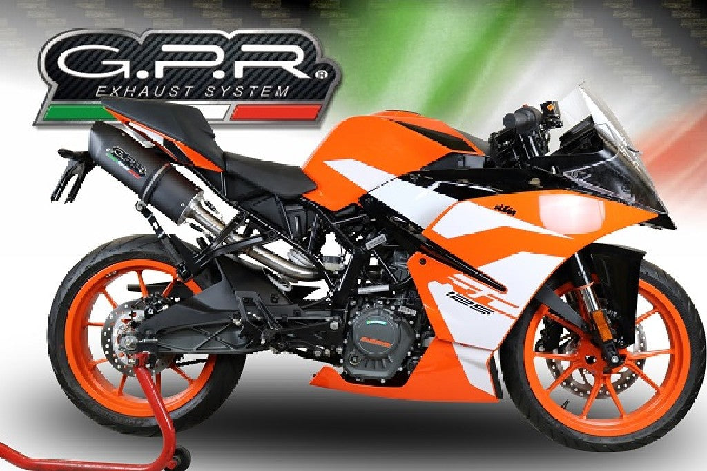 GPR KTM 125 RC (2017 – ) Slip-on Exhaust "Furore Nero"