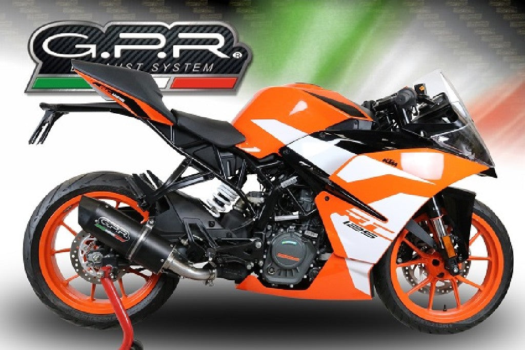 GPR KTM 125 RC (2017 – ) Slip-on Exhaust "Furore Nero"