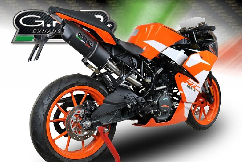 GPR KTM 125 RC (2017 – ) Slip-on Exhaust "Furore Nero"