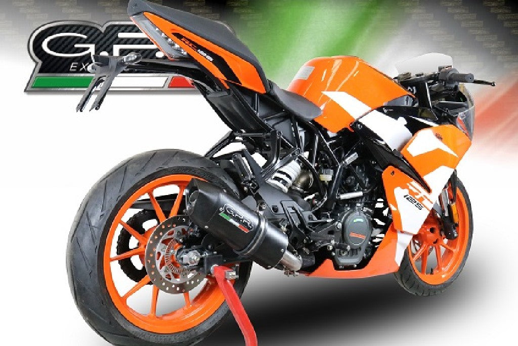 GPR KTM 125 RC (2017 – ) Slip-on Exhaust "Furore Nero"