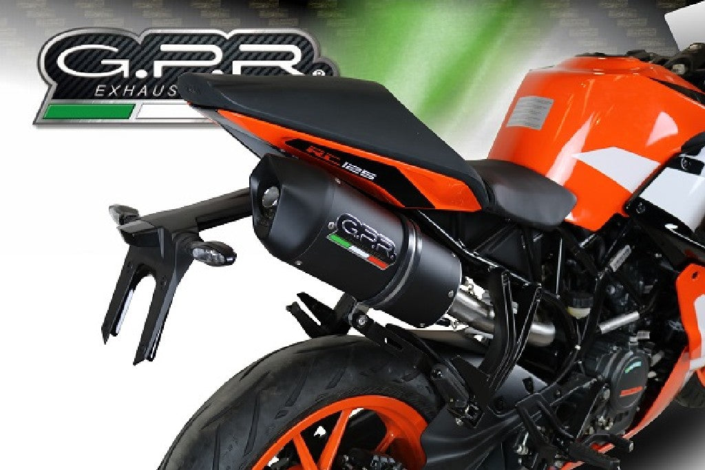 GPR KTM 125 RC (2017 – ) Slip-on Exhaust "Furore Nero"