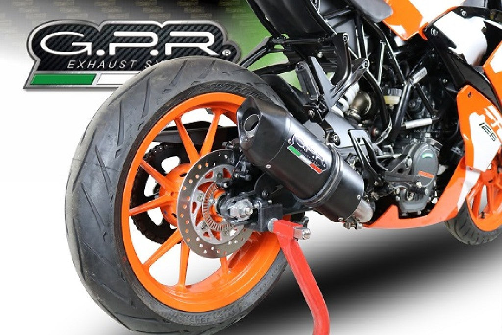 GPR KTM 125 RC (2017 – ) Slip-on Exhaust "Furore Nero"