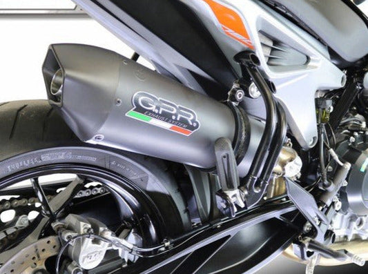 GPR KTM 790 / 890 Duke Slip-on Exhaust "GP Evo 4 Black Titanium" (EU homologated)
