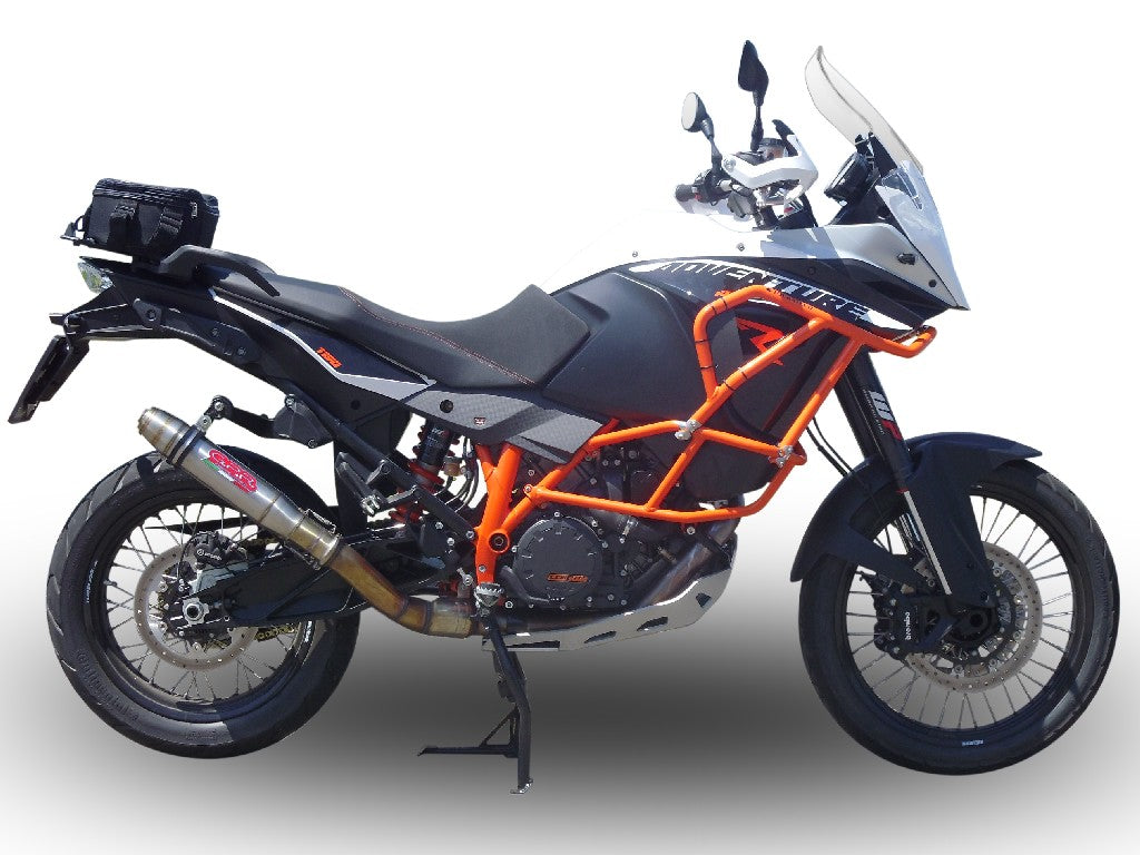 GPR KTM 1050 Adventure Slip-on Exhaust "Deeptone Inox"