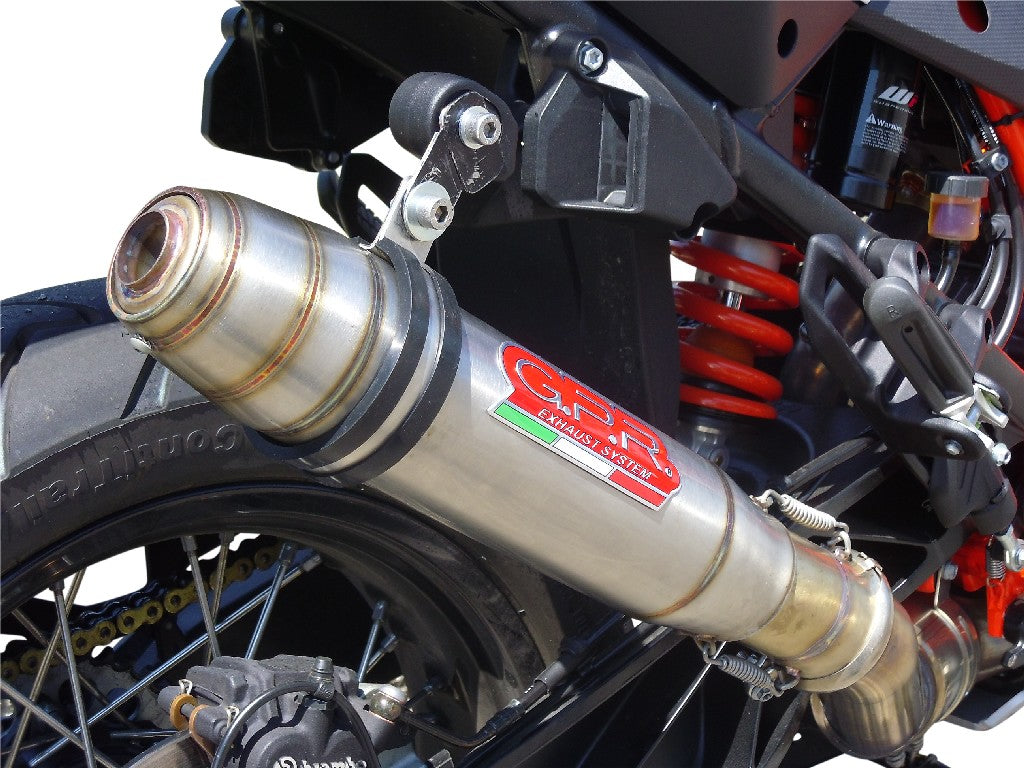 GPR KTM 1050 Adventure Slip-on Exhaust "Deeptone Inox"