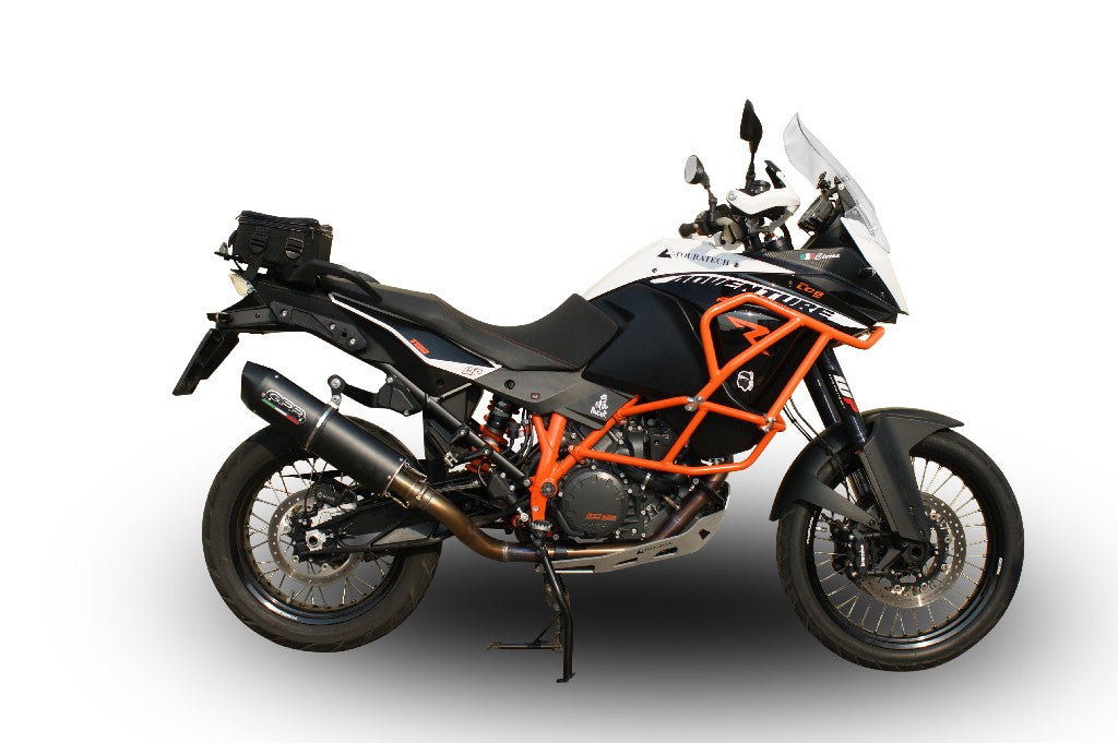 GPR KTM 1050 Adventure Slip-on Exhaust "Furore Nero"