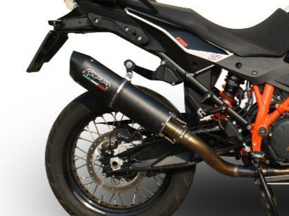 GPR KTM 1090 Adventure Slip-on Exhaust "Furore Nero"