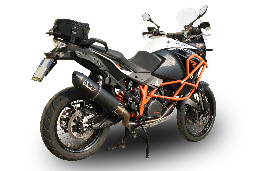 GPR KTM 1050 Adventure Slip-on Exhaust "Furore Nero"