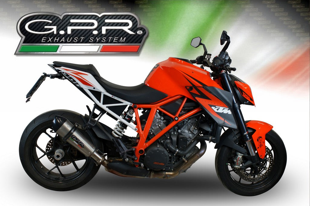 GPR KTM 1290 Super Duke R (14/16) Slip-on Exhaust "GPE Anniversary Titanium" (EU homologated)