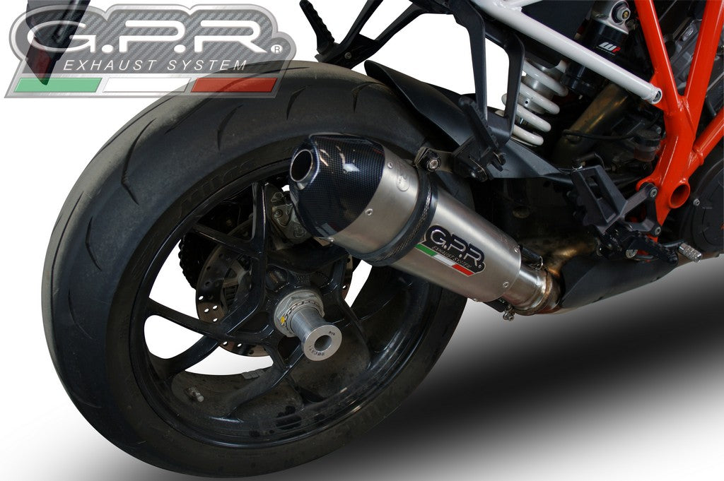 GPR KTM 1290 Super Duke R (17/19) Slip-on Exhaust "GP Evo 4 Titanium" (EU homologated)