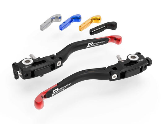 L02 - PERFORMANCE TECHNOLOGY Ducati Handlebar Levers "Evo" (adjustable) – Accessories in MotoDeal – Motorcycle Accessories and Parts Online Shop