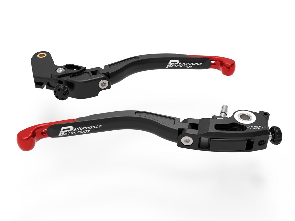 L28 - PERFORMANCE TECHNOLOGY Aprilia RS 660 / Tuono (2020+) Adjustable Handlebar Levers "Evo"