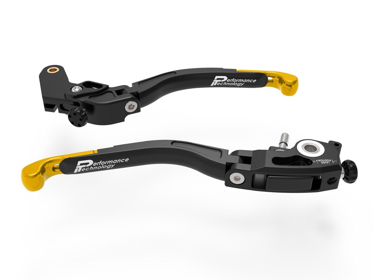 L28 - PERFORMANCE TECHNOLOGY Aprilia RS 660 / Tuono (2020+) Adjustable Handlebar Levers "Evo"