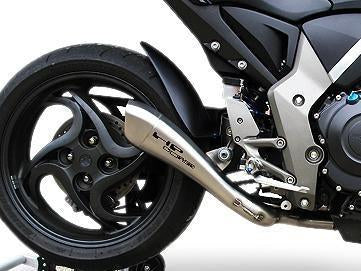 HP CORSE Honda CB1000R Slip-on Exhaust "Hydroform Satin Single" (low position) – Accessories in MotoDeal – Motorcycle Accessories and Parts Online Shop